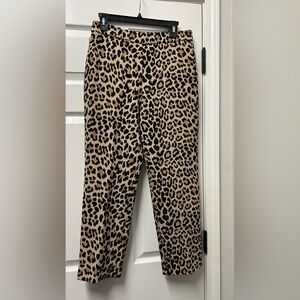 Kate Spade Leopard dress pants